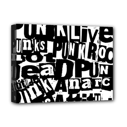 Punk Lives Deluxe Canvas 16  x 12  (Stretched)  from ArtsNow.com