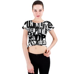 Crew Neck Crop Top 