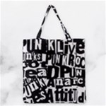 Punk Lives Grocery Tote Bag