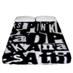 Punk Lives Fitted Sheet (Queen Size)