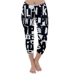 Capri Winter Leggings Front Capri Winter Leggings Front