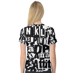V-Neck Sport Mesh T-Shirt 