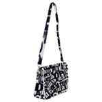 Punk Lives Shoulder Bag with Back Zipper