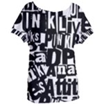 Punk Lives Women s Oversized Tee