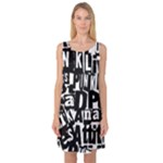 Punk Lives Sleeveless Satin Nightdress