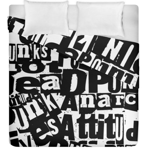 Punk Lives Duvet Cover Double Side (King Size) from ArtsNow.com