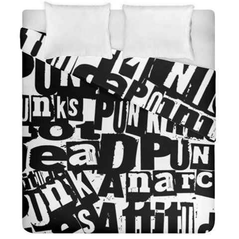 Punk Lives Duvet Cover Double Side (California King Size) from ArtsNow.com