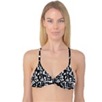 Punk Lives Reversible Tri Bikini Top