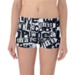 Punk Lives Reversible Boyleg Bikini Bottoms