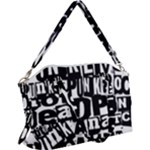 Punk Lives Canvas Crossbody Bag