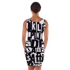Wrap Front Bodycon Dress 