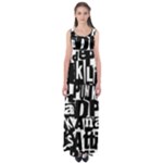 Punk Lives Empire Waist Maxi Dress