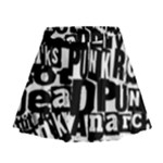 Punk Lives Mini Flare Skirt