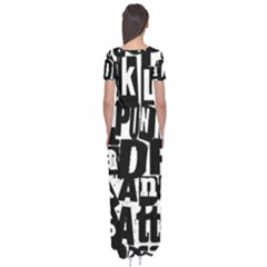 Short Sleeve Maxi Dress 