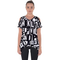 Cut Out Side Drop T-Shirt 