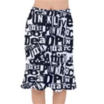 Punk Lives Short Mermaid Skirt