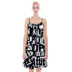 Spaghetti Strap Velvet Dress 