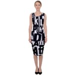 Punk Lives Sleeveless Pencil Dress