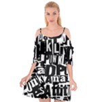 Punk Lives Cutout Spaghetti Strap Chiffon Dress