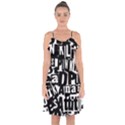Ruffle Detail Chiffon Dress 