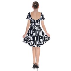 Short Sleeve Bardot Dress 