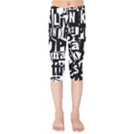 Punk Lives Kids  Capri Leggings 