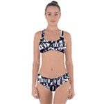 Punk Lives Criss Cross Bikini Set