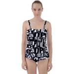 Punk Lives Twist Front Tankini Set