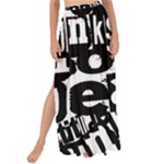 Punk Lives Maxi Chiffon Tie-Up Sarong