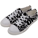 Punk Lives Men s Low Top Canvas Sneakers