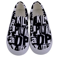 Kids  Canvas Slip Ons 