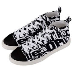 Men s Mid-Top Canvas Sneakers 