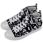 Punk Lives Women s Mid-Top Canvas Sneakers