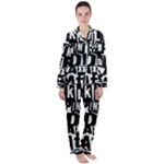 Punk Lives Satin Long Sleeve Pajamas Set