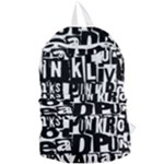 Punk Lives Foldable Lightweight Backpack