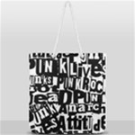 Punk Lives Full Print Rope Handle Tote (Large)