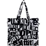 Punk Lives Canvas Travel Bag