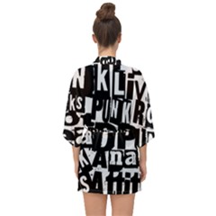 Half Sleeve Chiffon Kimono 