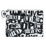 Punk Lives Canvas Cosmetic Bag (XL)