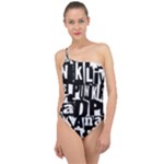 Punk Lives Classic One Shoulder Swimsuit