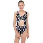 Punk Lives Center Cut Out Swimsuit