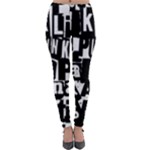 Punk Lives Lightweight Velour Leggings