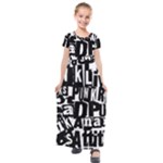 Punk Lives Kids  Short Sleeve Maxi Dress