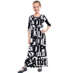 Punk Lives Kids  Quarter Sleeve Maxi Dress