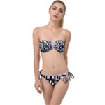 Punk Lives Twist Bandeau Bikini Set