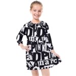 Punk Lives Kids  Quarter Sleeve Shirt Dress