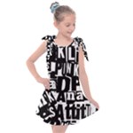 Punk Lives Kids  Tie Up Tunic Dress