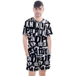 Punk Lives Men s Mesh Tee and Shorts Set