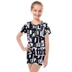 Punk Lives Kids  Mesh Tee and Shorts Set