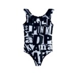 Punk Lives Kids  Frill Swimsuit